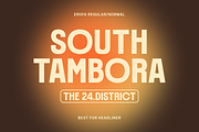 Erofa Condensed Bold Sans Serif, a Sans Serif Font by 24Design Studios (Thumbnail 4 of 15)