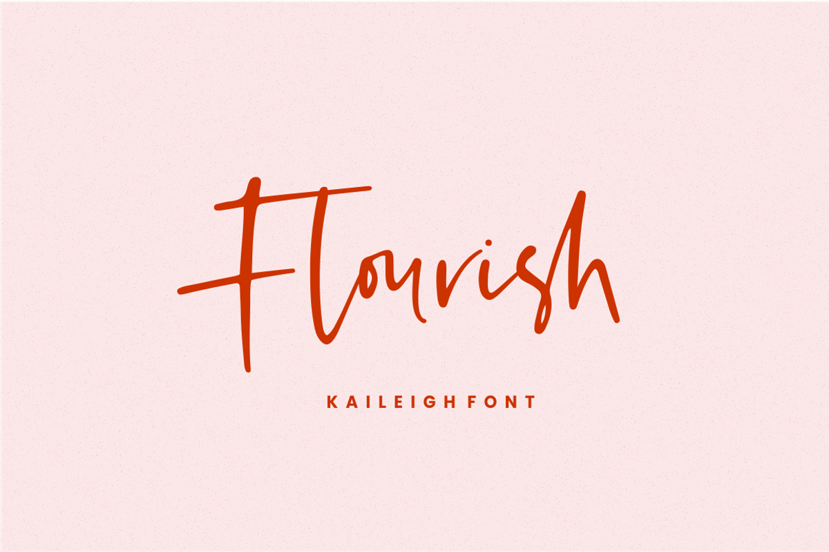 Kaileigh - Casual Script, a Script Font by Sronstudio (Photo 10 of 13)