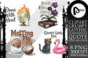 Summerween Goth Sublimation, a Seasonal Illustration by Artnoy (Thumbnail 17 of 18)