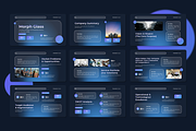 Morph Glass Business Google Slides, a Presentation Template by QR Design Studio (Thumbnail 2 of 3)