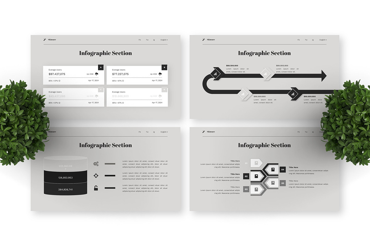 Skincare - Beauty Product Powerpoint, a Presentation Template by Deepslide Studio (Photo 4 of 6)