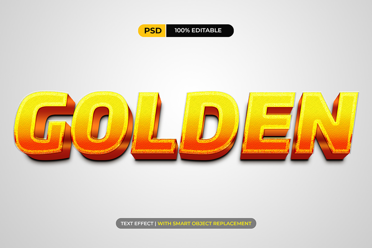 Golden Luxury Psd Text Effect, a Layer Style Add-On by Artlogs x Modaldesain (Photo 2 of 3)