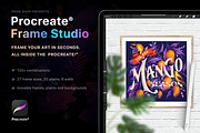 Procreate Frame Studio — Mockups, a Product Mockup by Frisk Shop (Thumbnail 1 of 15)