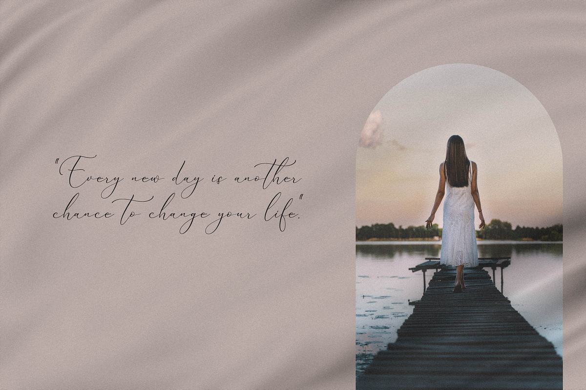 Qinarsi, a Script Font by Integritype Studio (Photo 14 of 15)