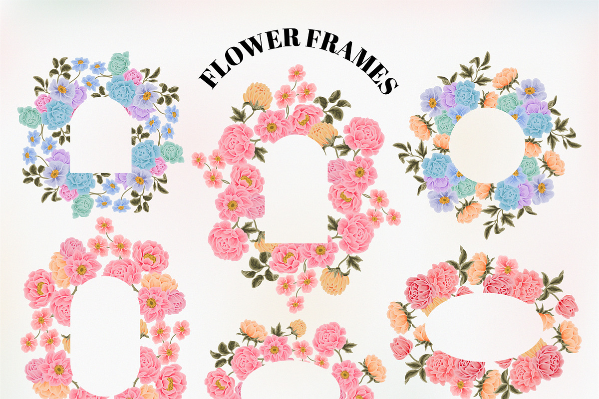 MAJESTIC FLORALS Clip Art Bundle, a Decorative Illustration by Artflorara (Photo 7 of 14)