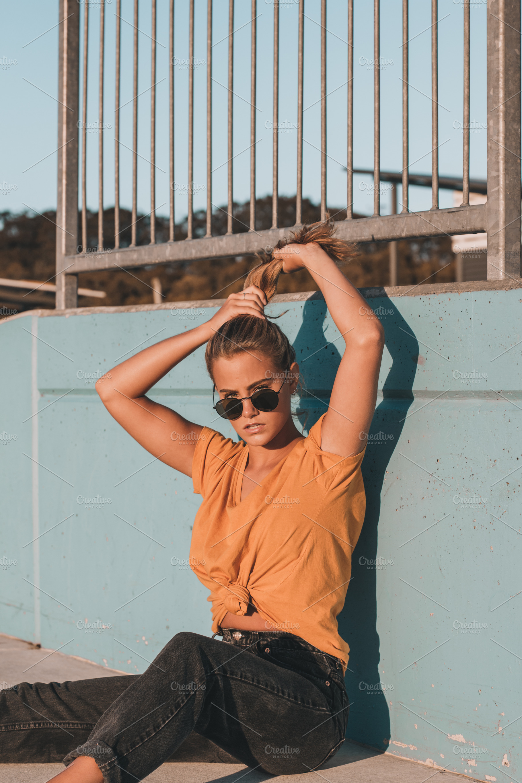 Young girl with attitude, a Person Photo by Chris Joel Campbell
