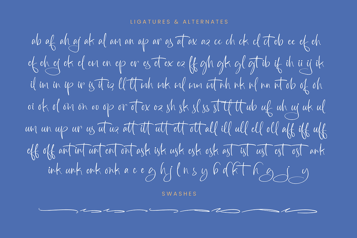 Highest Bluebell Natural Handwritten, a Script Font by stylishtype.co (Photo 19 of 20)