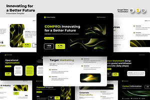 Innovating the Future Google Slides, a Presentation Template by Iqsiart Studio