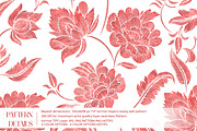 ROYAL Seamless Lined Botanical Print, a Pattern Graphic by Fabrivo (Thumbnail 2 of 10)