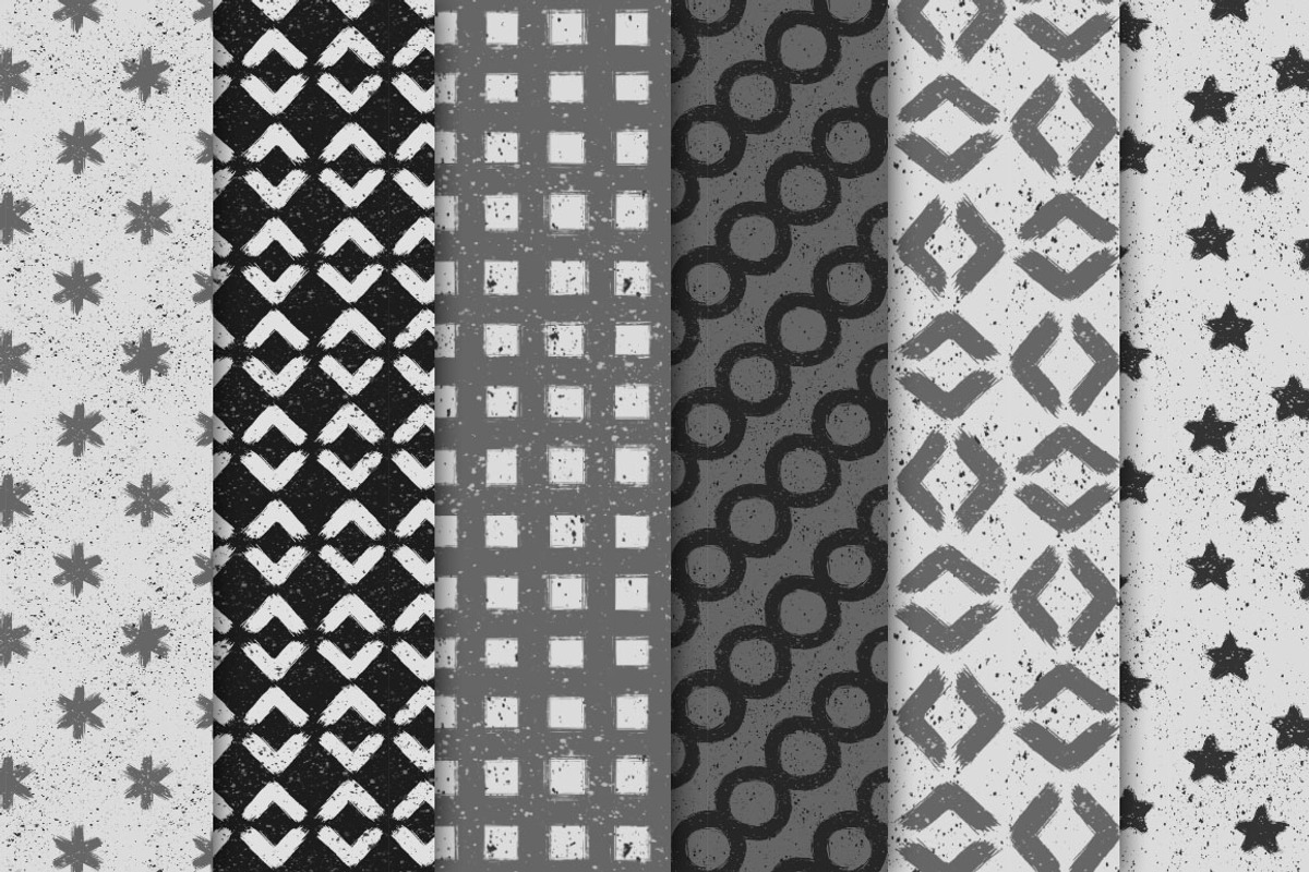 Geometric patterns bundle, a Pattern Graphic by Anastasia Koba (Photo 12 of 16)