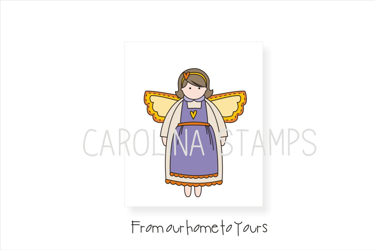Home Angel Digital Stamp