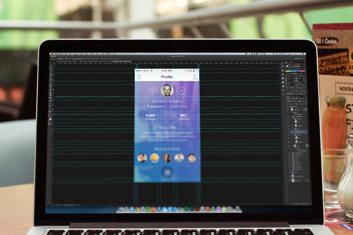 Backpack - Travelling iOS Template, a Templates & Theme by Ionut Zamfir (Photo 5 of 5)