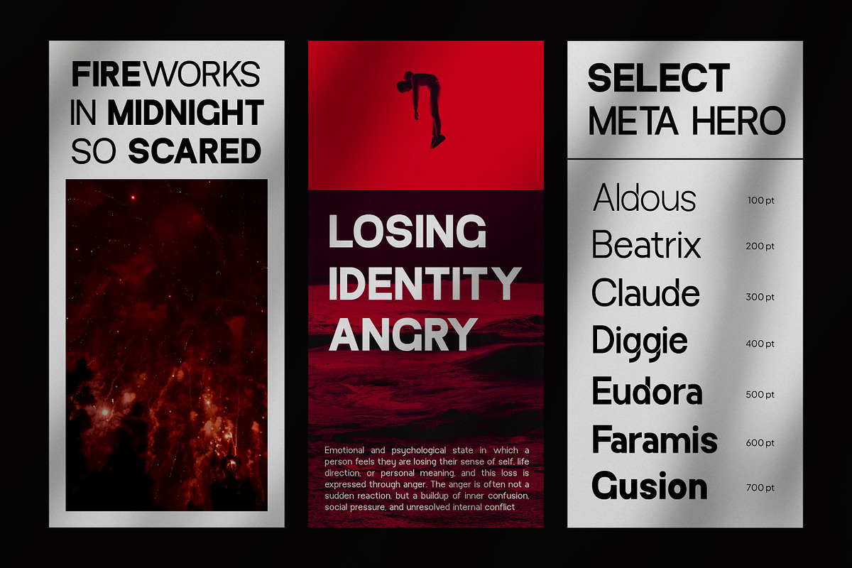 Maffide - Sans Serif Family Font, a Sans Serif Font by Flawless And Co (Photo 4 of 10)