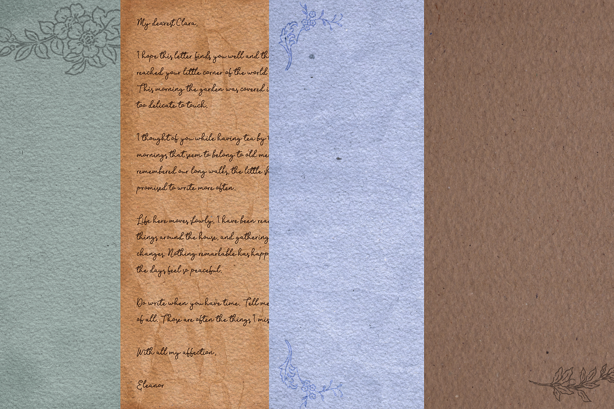 Vintage Ephemera, a Background Graphic by Digitaliya (Photo 6 of 7)