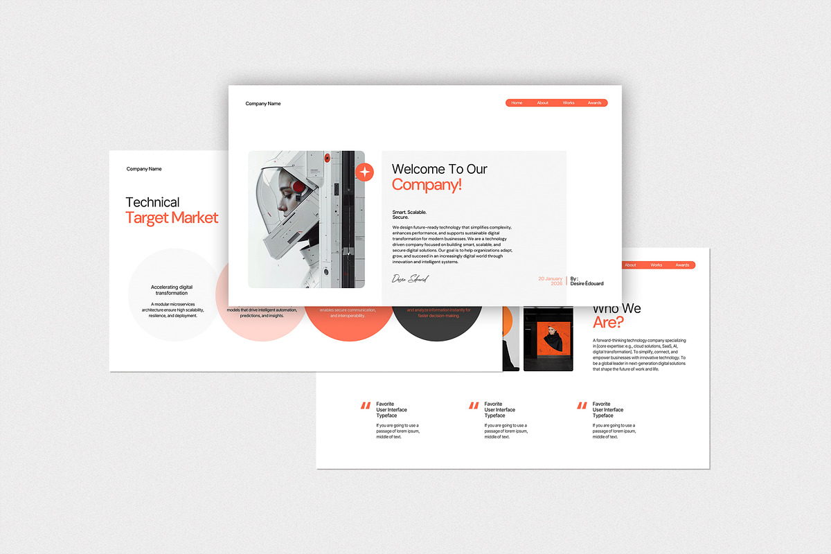 Future With Technology Presentation, a Presentation Template by evgenystudio (Photo 6 of 10)