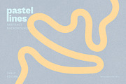 Pastel Lines - Abstract Backgrounds, a Background Graphic by Léo Alexandre (Thumbnail 1 of 14)