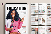 Education Brochure Template, a Magazine Template by PrintIdea (Thumbnail 1 of 6)