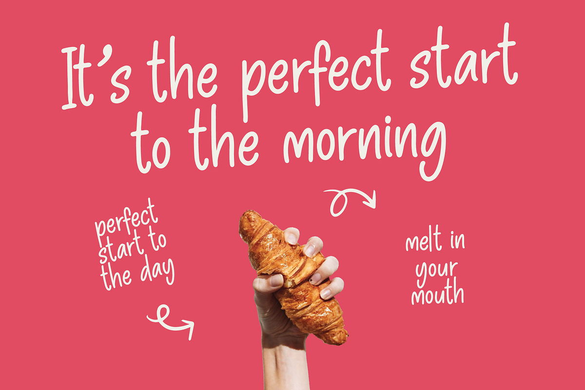 Pinky Doodle Natural Handwritten, a Script Font by Letterena Studios Script (Photo 4 of 20)
