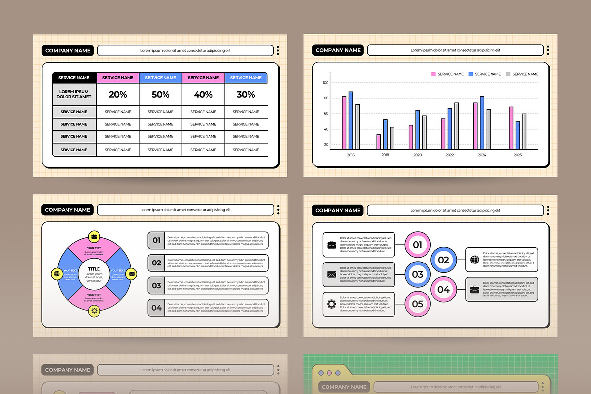 Business Plan PowerPoint Template, a Presentation Template by CreativeUP (Photo 6 of 6)