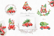 Hello Christmas. Watercolor Kit., a Decorative Illustration by OctopusArtis (Thumbnail 11 of 12)