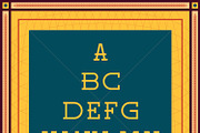 Rosemary, a Serif Font by kenjiboy (Thumbnail 3 of 6)