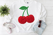 Faux Crochet Valentines Day Cherry, an Illustration by Craft Nest (Thumbnail 4 of 5)