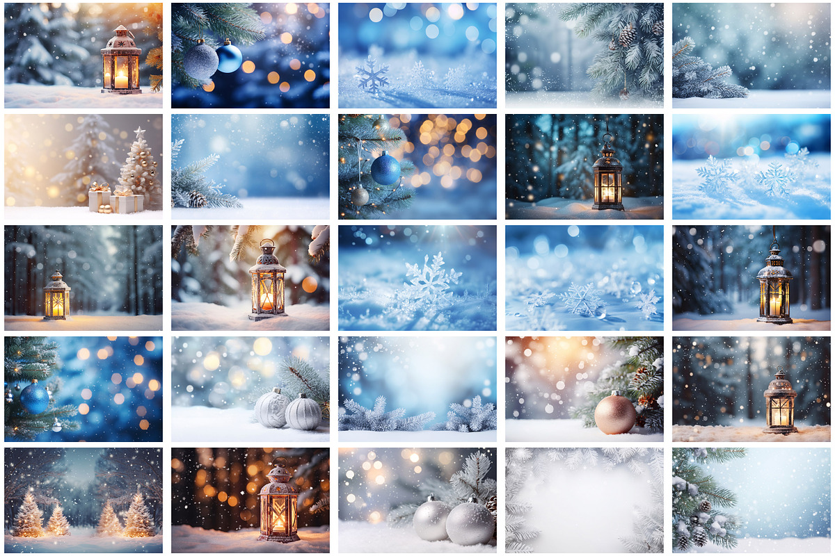 Winter Background, a Background Graphic by Forhadx5 (Photo 3 of 8)