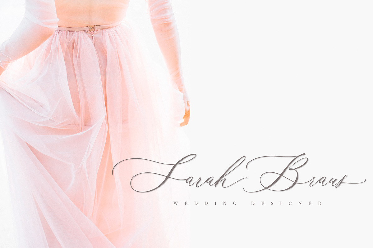 Saint Amour Script, a Script Font by Calamar Studio (Photo 9 of 19)