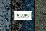 Pixel chaos digital camo patterns, a Pattern Graphic by ArchonDigitalShop (Thumbnail 2 of 11)