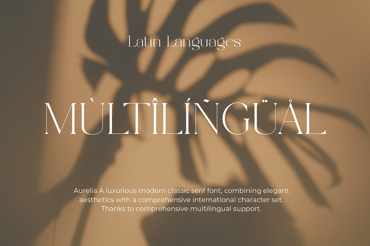 Aurelia - Elegant Serif Font, a Serif Font by Muflieart (Photo 9 of 10)
