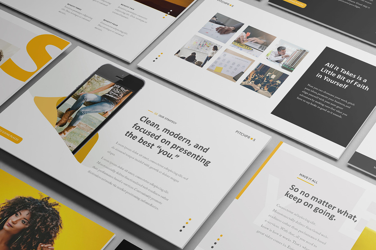 Crisp – Clean and Modern PowerPoint, a Presentation Template by Bryant Design (Photo 6 of 6)