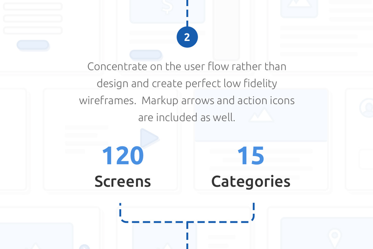 Skeleton Wireframing Kit, a Graphic by RobertMayer (Photo 3 of 4)
