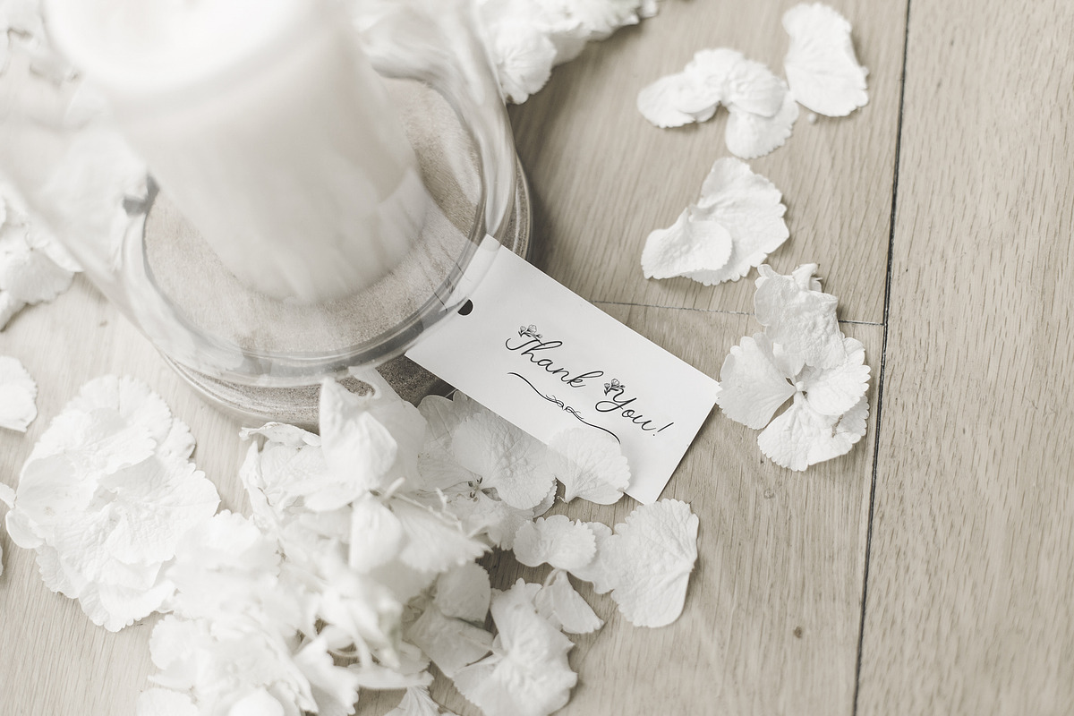 'Le Jardin' Floral Font, a Script Font by AnMark (Photo 13 of 13)