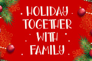 Ooblast Display Font Christmas, a Sans Serif Font by Maulana Creative (Thumbnail 3 of 7)