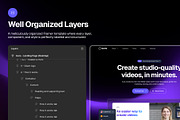 Aura - AI Landing Page Template, a Landing Page Template by Aldy Pratama (Thumbnail 3 of 5)