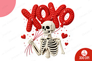 Valentines Skeleton Png, Xoxo Png, an Illustration by Dream Creation (Thumbnail 1 of 4)