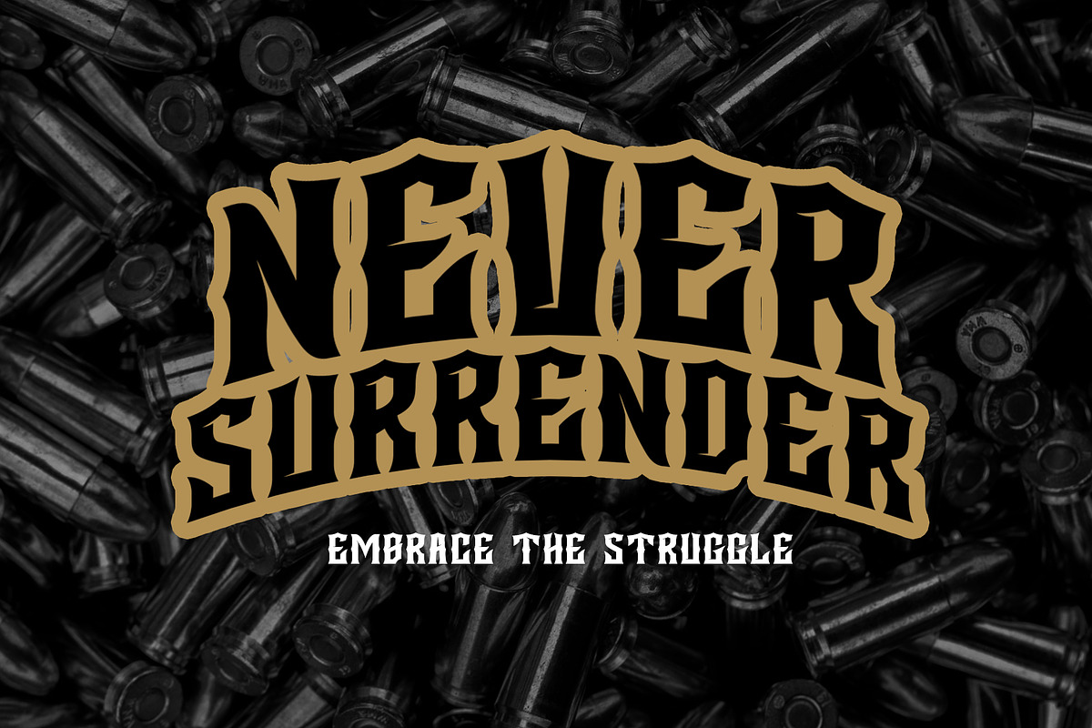 DEGRIEF Vintage Blackletter Display, a Blackletter Font by dansdesign (Photo 11 of 11)