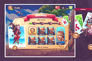 Solitare Pirates - Casual Game UI, an UI Kit Template by Nearbirds (Thumbnail 6 of 12)