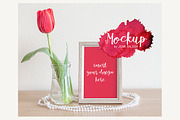 90% OFF - Floral Mock-Up Bundle, a Presentation Template by Jean Balogh (Thumbnail 7 of 17)