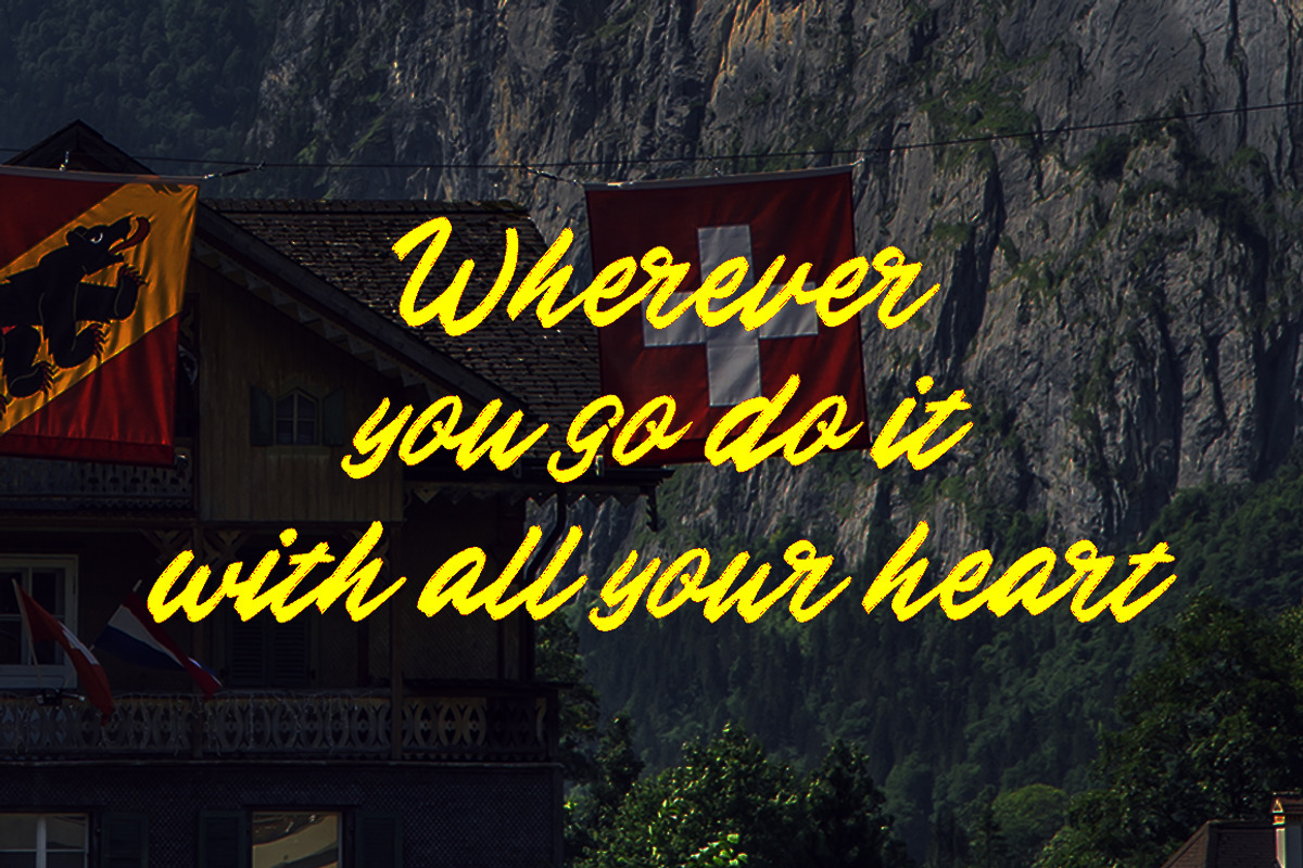 Babylonia, a Script Font by Gatype (Photo 3 of 10)