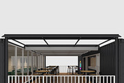 3D Model Container Cafe 13, an Architecture 3D Model by SR 3D Visual (Thumbnail 15 of 20)