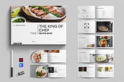 Recipe Cookbook Template Landscape, a Brochure Template by E-Type (Thumbnail 1 of 8)