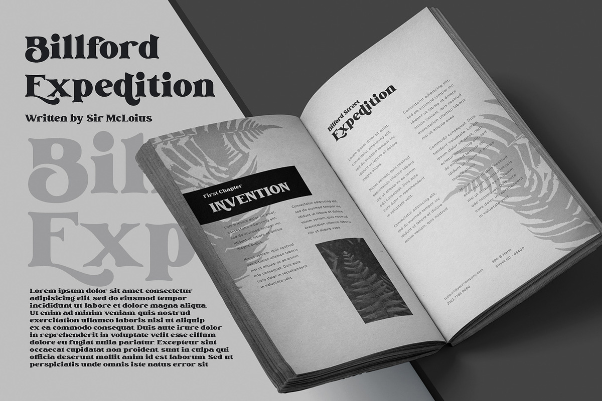 Vintage Rovery, a Serif Font by Vintage Division (Photo 5 of 10)