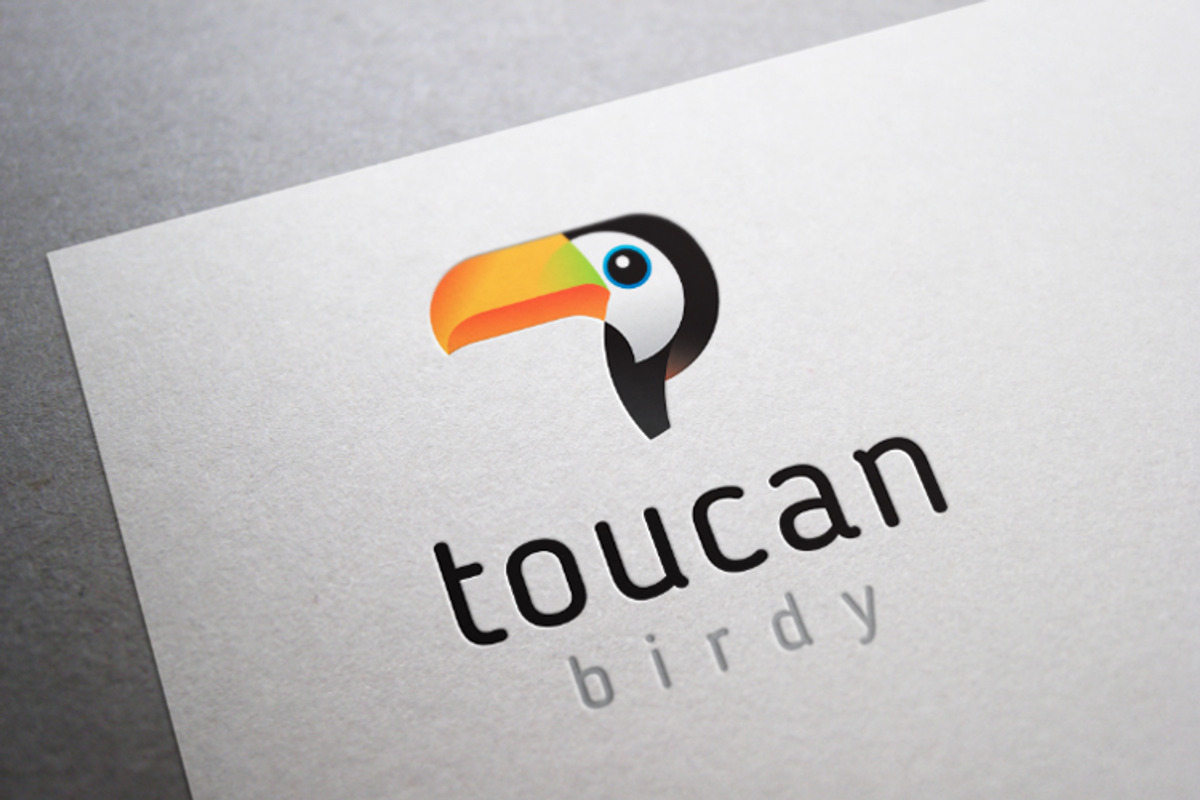 Toucan bird logo, a Branding & Logo Template by Mongkees (Photo 2 of 3)