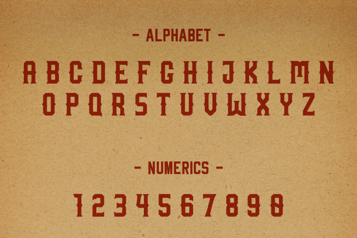 Rheiborn Font Duo + Free Font preview 3