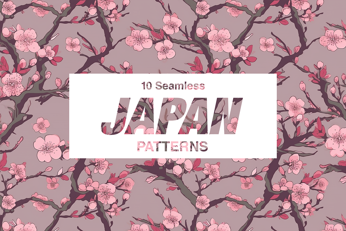 10 Japan Patterns, a Pattern Graphic by Motifs (Photo 4 of 11)