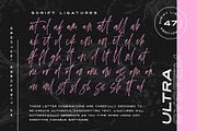 Ultra System Sans & Script, a Sans Serif Font by Sam Parrett (Thumbnail 11 of 12)
