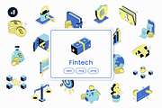 Fintech Illustration, an Object Graphic by Jump Studio (Thumbnail 1 of 4)