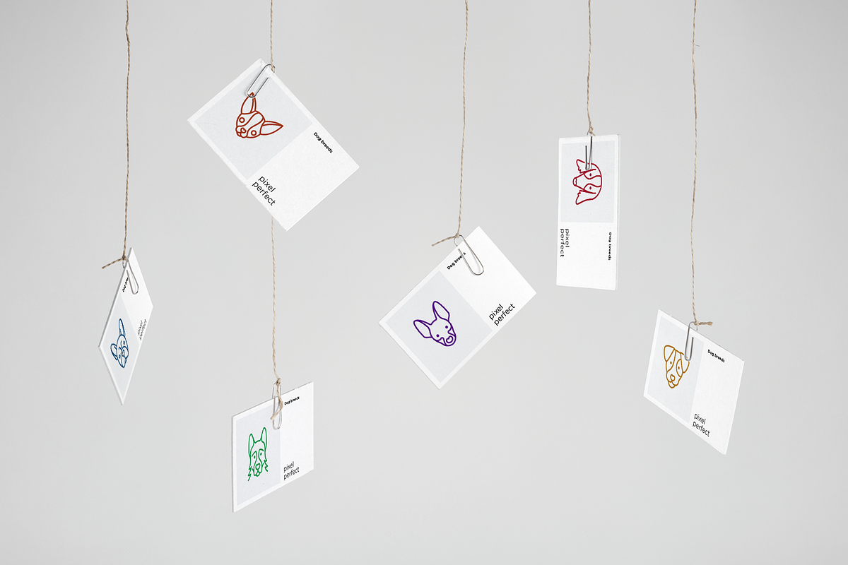 Dog Breeds 20 Thin Line Icons Set, an Outline Icon by Alex Blogoodf (Photo 6 of 11)