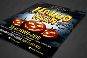 Halloween Party Flyer, a Flyer Template by AfzaalGraphics (Thumbnail 2 of 4)